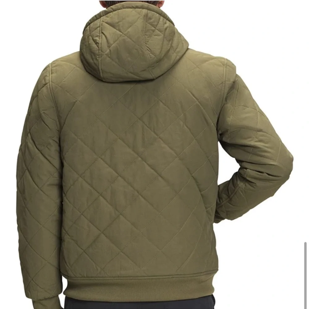 The North Face Men’s Cuchillo Insulated Full-Zip Hoodie Burnt Olive Green - XL